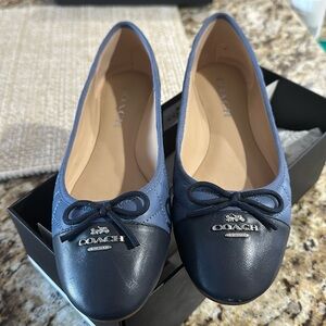 Coach ballet flats